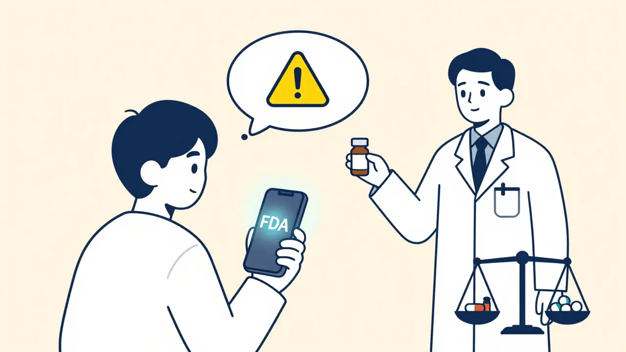 How to Interpret Risk vs. Benefit in FDA Safety Announcements