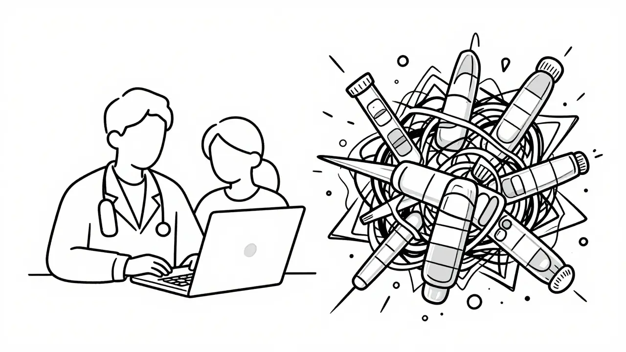 Telehealth care versus illicit drug risks in monoline style