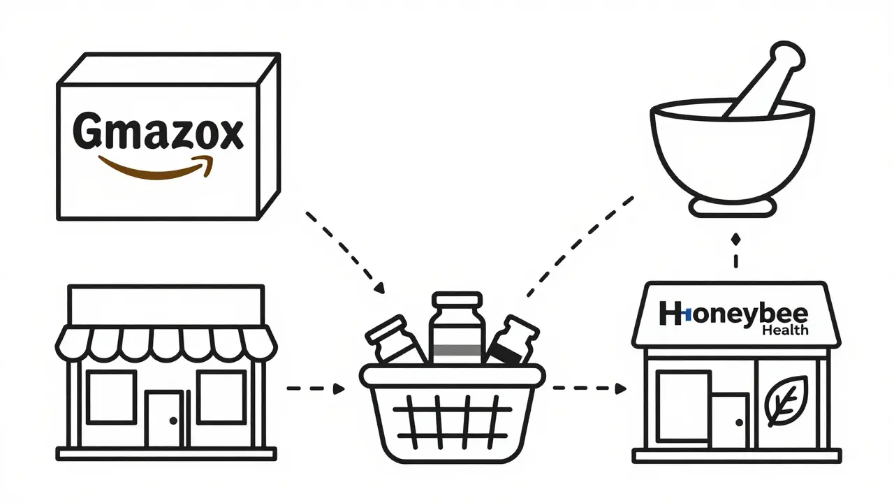 Comparison of online pharmacy platforms and savings