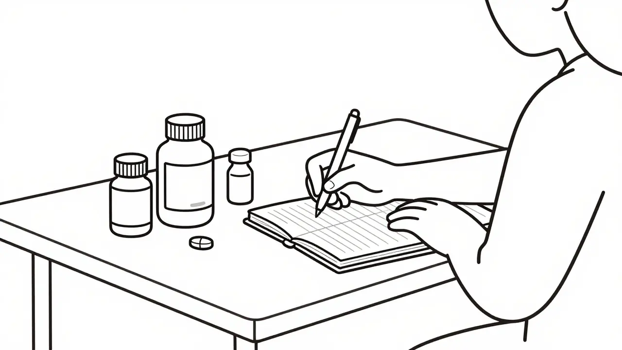 Keeping a Medication Journal: Tracking Your Response to Generics