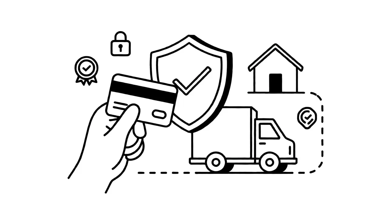 Secure online payment and delivery for medication